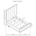 Durango 4 & 5 Piece E.King, Cal.King & Queen Bedroom Set - U&U Home Budget Furniture (Carteret, NJ)