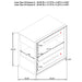 Durango 4 & 5 Piece E.King, Cal.King & Queen Bedroom Set - U&U Home Budget Furniture (Carteret, NJ)