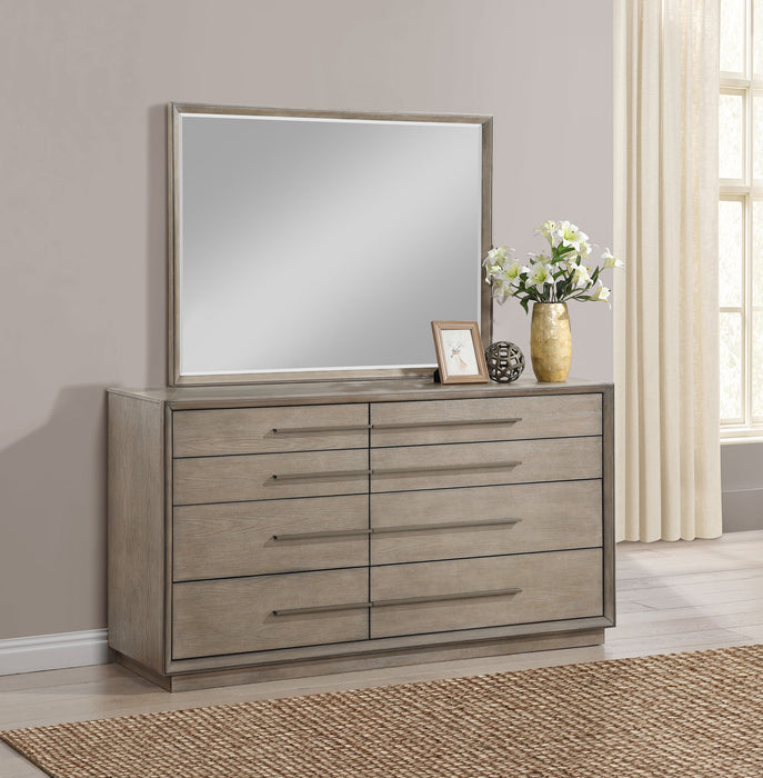 Durango Dresser With Mirror - U&U Home Budget Furniture (Carteret, NJ)
