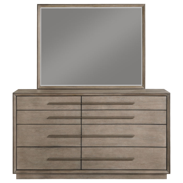 Durango Dresser With Mirror - U&U Home Budget Furniture (Carteret, NJ)
