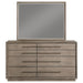 Durango Dresser With Mirror - U&U Home Budget Furniture (Carteret, NJ)