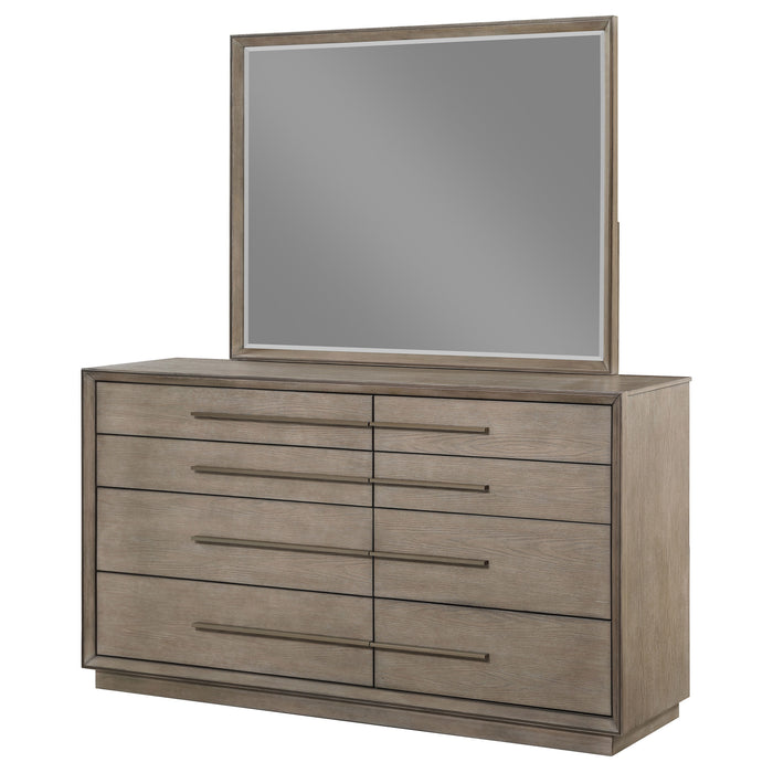 Durango Dresser With Mirror - U&U Home Budget Furniture (Carteret, NJ)