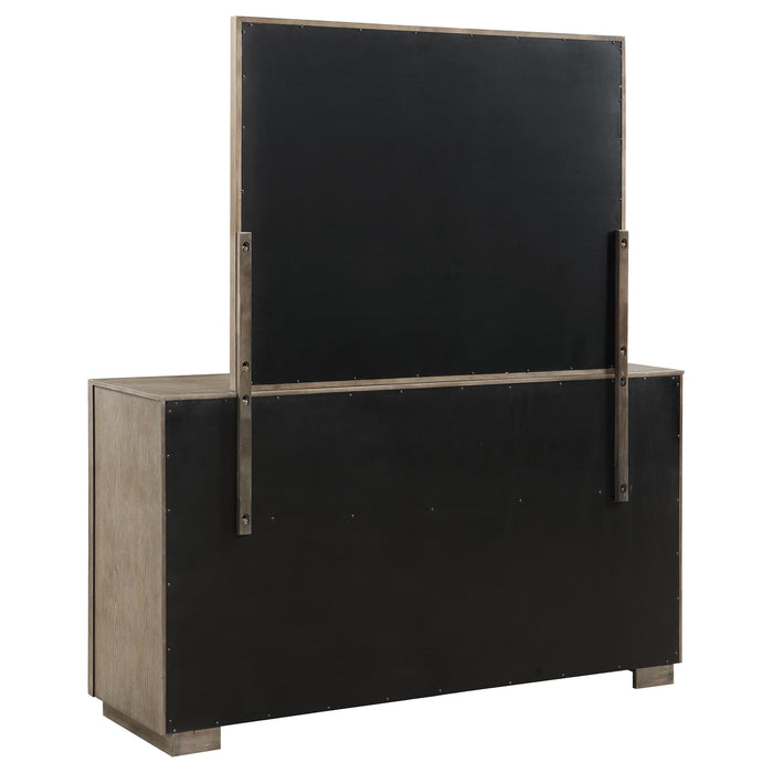 Durango Dresser With Mirror - U&U Home Budget Furniture (Carteret, NJ)