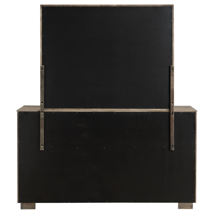 Durango Dresser With Mirror - U&U Home Budget Furniture (Carteret, NJ)