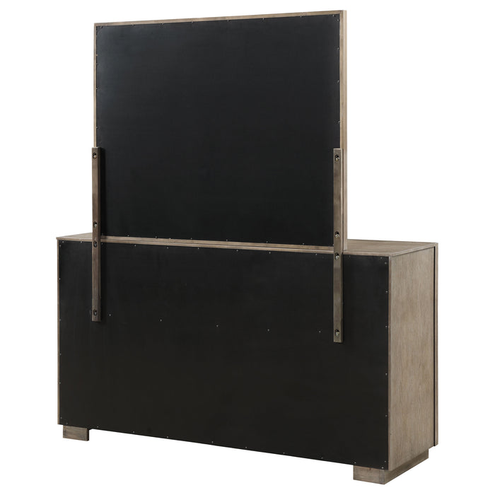 Durango Dresser With Mirror - U&U Home Budget Furniture (Carteret, NJ)