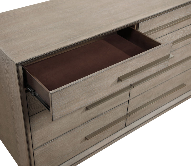 Durango Dresser With Mirror - U&U Home Budget Furniture (Carteret, NJ)