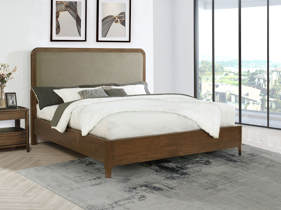 Maderia California King, E.King, & Queen Bed - U&U Home Budget Furniture (Carteret, NJ)