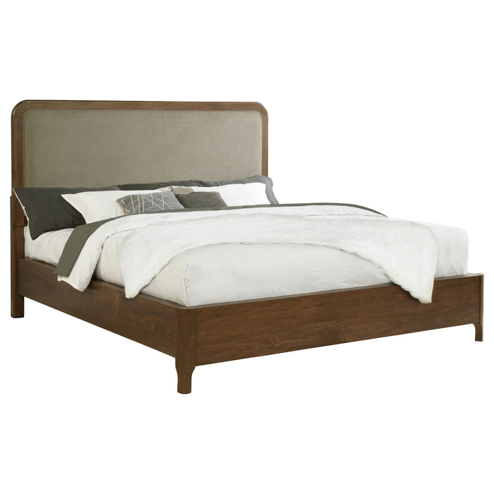 Maderia California King, E.King, & Queen Bed - U&U Home Budget Furniture (Carteret, NJ)