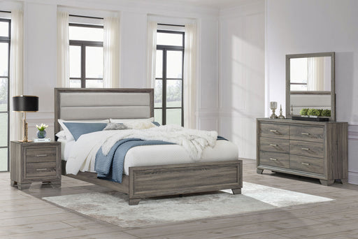 Wright 4 Pc & 5 Pc Bedroom Set - U&U Home Budget Furniture (Carteret, NJ)