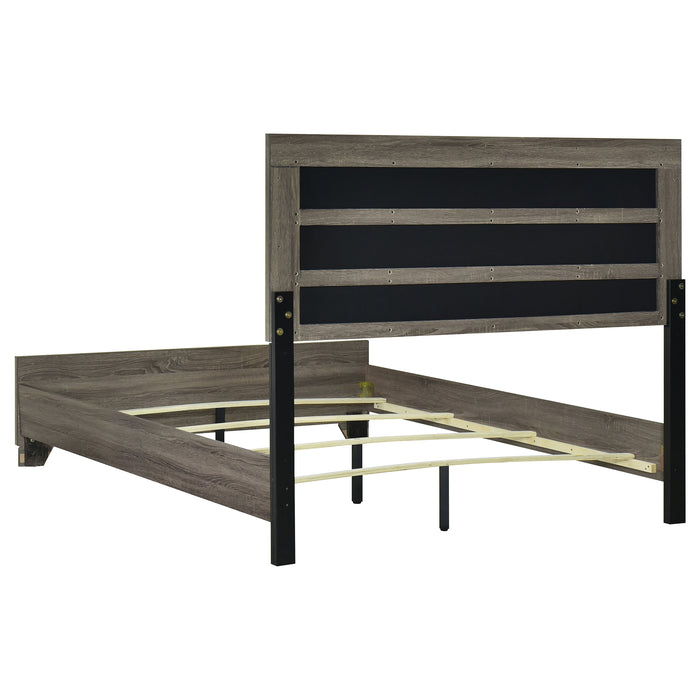 Wright 4 Pc & 5 Pc Bedroom Set - U&U Home Budget Furniture (Carteret, NJ)