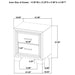 Wright 4 Pc Bedroom Set - U&U Home Budget Furniture (Carteret, NJ)