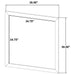 Wright 4 Pc & 5 Pc Bedroom Set - U&U Home Budget Furniture (Carteret, NJ)