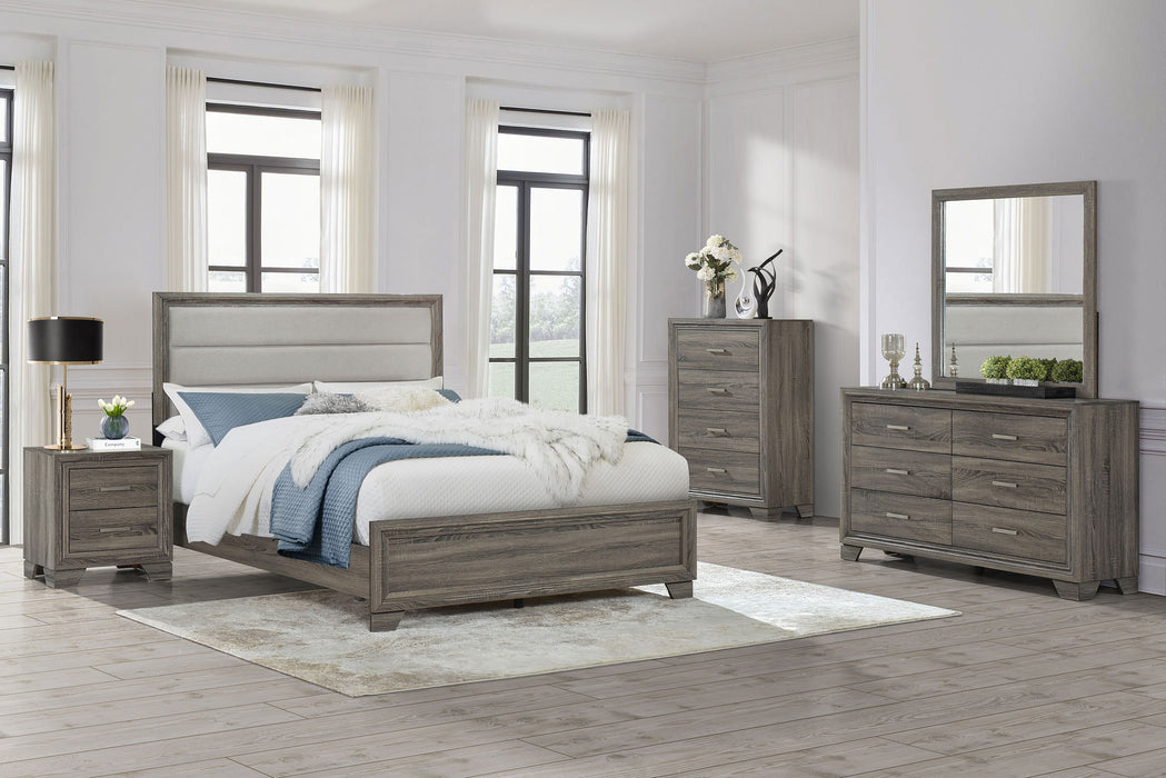 Wright Panel Bed - U&U Home Budget Furniture (Carteret, NJ)