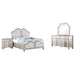 Evangeline 4 & 5 Piece Bedroom Set - U&U Home Budget Furniture (Carteret, NJ)
