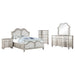 Evangeline 4 & 5 Piece Bedroom Set - U&U Home Budget Furniture (Carteret, NJ)