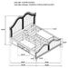 Evangeline 4 & 5 Piece Bedroom Set - U&U Home Budget Furniture (Carteret, NJ)