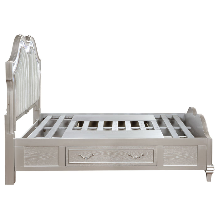 Evangeline 4 & 5 Piece Bedroom Set - U&U Home Budget Furniture (Carteret, NJ)