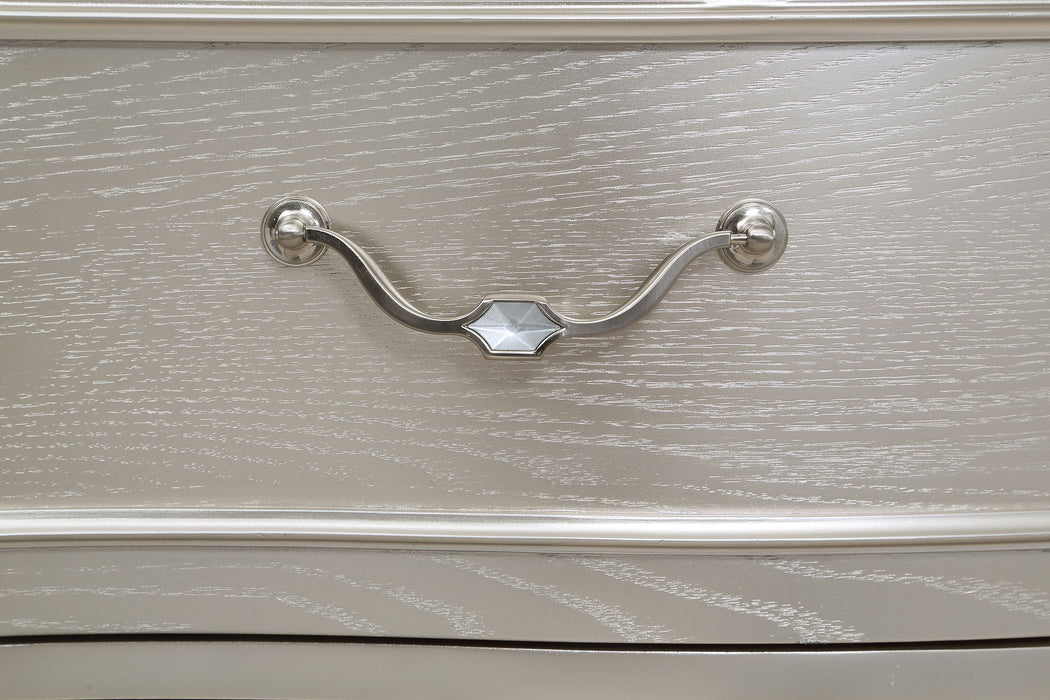 Evangeline Dresser With Mirror - U&U Home Budget Furniture (Carteret, NJ)