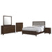 Welsley 4 & 5 PieceBedroom Set - U&U Home Budget Furniture (Carteret, NJ)