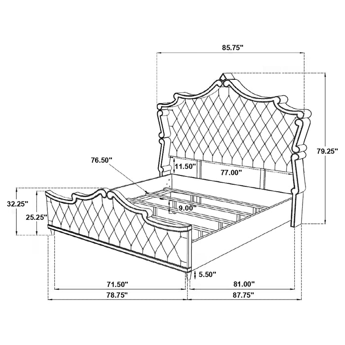 Antonella Beds - U&U Home Budget Furniture (Carteret, NJ)