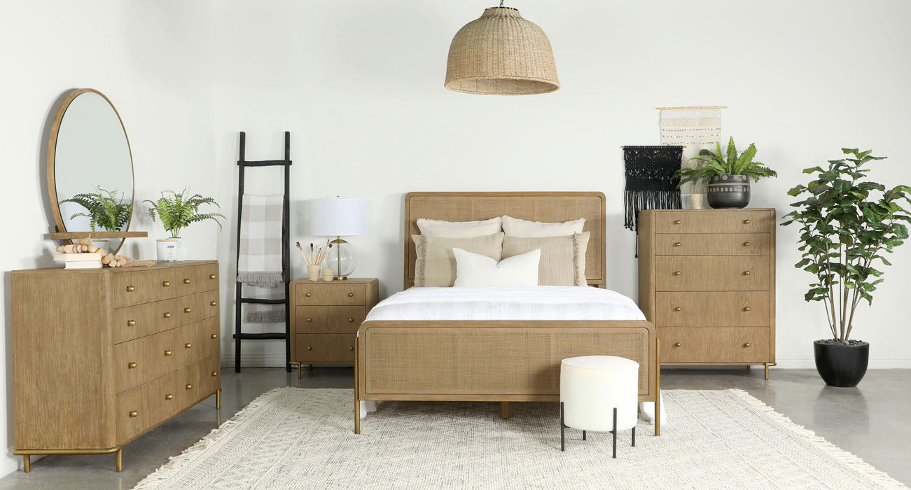 Arini Bedroom Set Beige - U&U Home Budget Furniture (Carteret, NJ)