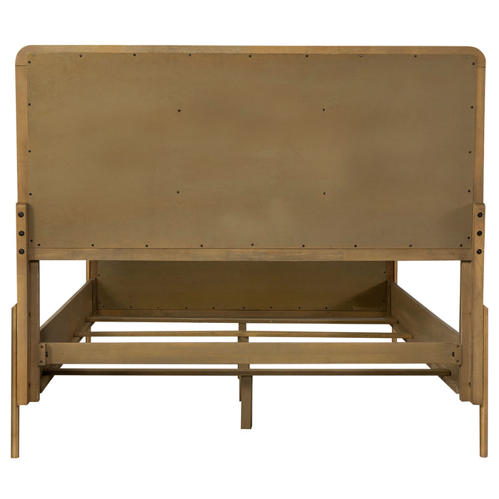 Arini Upholstered Panel Bed - U&U Home Budget Furniture (Carteret, NJ)