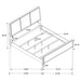 Arini Bedroom Set Beige - U&U Home Budget Furniture (Carteret, NJ)