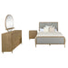 Arini 5 Pc Bedroom Sets Beige - U&U Home Budget Furniture (Carteret, NJ)