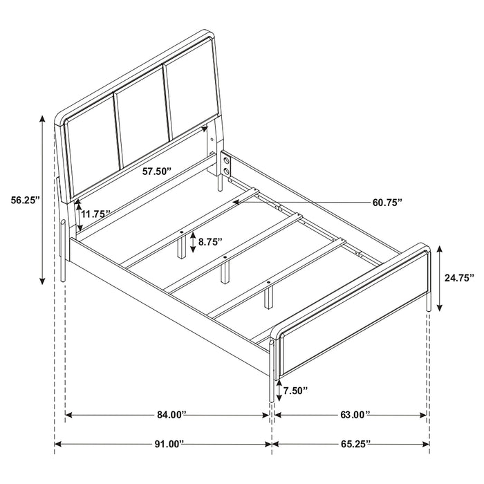 Arini Bedroom Set Beige - U&U Home Budget Furniture (Carteret, NJ)