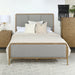 Arini Upholstered Panel Bed - U&U Home Budget Furniture (Carteret, NJ)