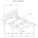Kendall 4 & 5 Piece Bedroom Sets - U&U Home Budget Furniture (Carteret, NJ)