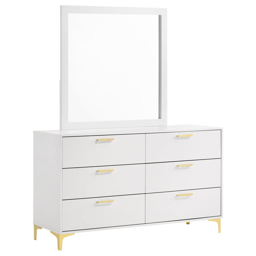 Kendall Dresser With Mirror - U&U Home Budget Furniture (Carteret, NJ)