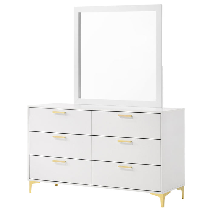 Kendall Dresser With Mirror - U&U Home Budget Furniture (Carteret, NJ)