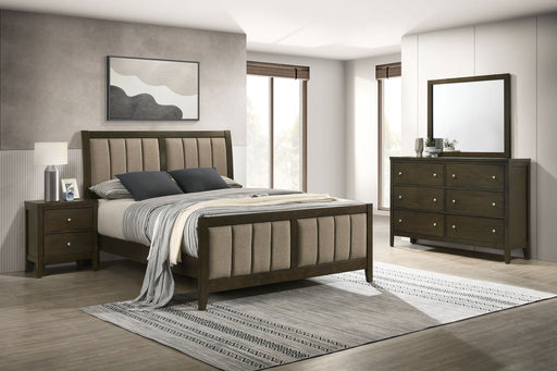 Wilkes 4 & 5 Piece E.King, Queen, Twin, & Full Bedroom Set - U&U Home Budget Furniture (Carteret, NJ)
