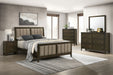 Wilkes 4 & 5 Piece E.King, Queen, Twin, & Full Bedroom Set - U&U Home Budget Furniture (Carteret, NJ)