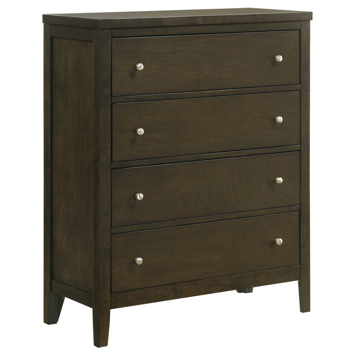 Wilkes 4 & 5 Piece E.King, Queen, Twin, & Full Bedroom Set - U&U Home Budget Furniture (Carteret, NJ)