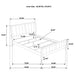 Wilkes Eastern King, Cal.King, Full, Twin, & Queen Bed - U&U Home Budget Furniture (Carteret, NJ)