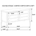 Wilkes 4 & 5 Piece E.King, Queen, Twin, & Full Bedroom Set - U&U Home Budget Furniture (Carteret, NJ)