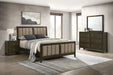 Wilkes 4 & 5 Piece E.King, Queen, Twin, & Full Bedroom Set - U&U Home Budget Furniture (Carteret, NJ)
