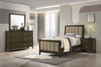 Wilkes 4 & 5 Piece E.King, Queen, Twin, & Full Bedroom Set - U&U Home Budget Furniture (Carteret, NJ)