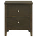 Wilkes Nightstand - U&U Home Budget Furniture (Carteret, NJ)