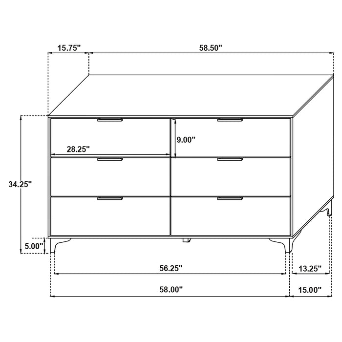 Kendall Bedroom Sets - U&U Home Budget Furniture (Carteret, NJ)