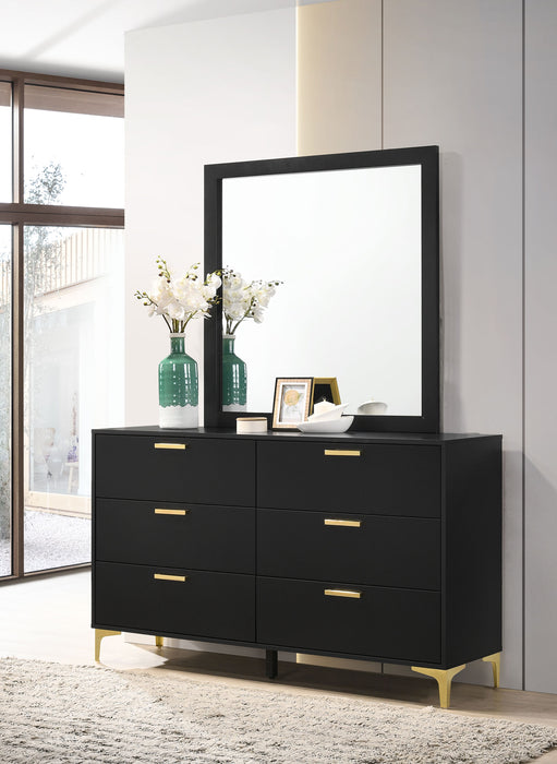 Kendall Dresser With Mirror - U&U Home Budget Furniture (Carteret, NJ)