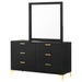 Kendall Dresser With Mirror - U&U Home Budget Furniture (Carteret, NJ)