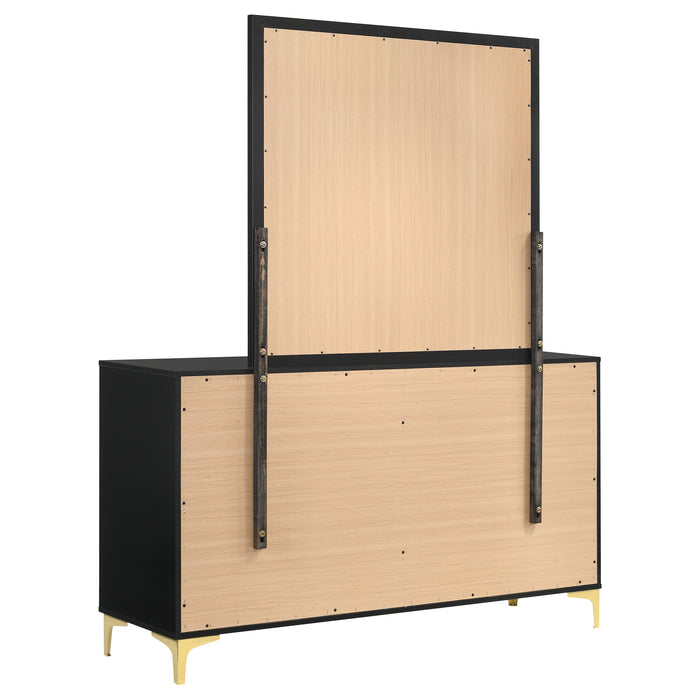 Kendall Dresser With Mirror - U&U Home Budget Furniture (Carteret, NJ)