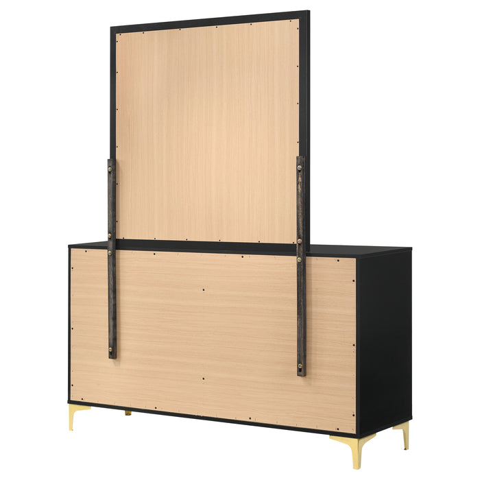 Kendall Dresser With Mirror - U&U Home Budget Furniture (Carteret, NJ)