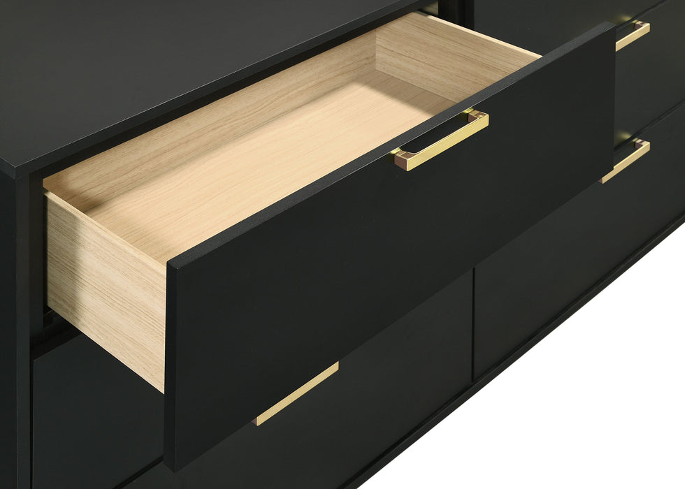 Kendall Dresser With Mirror - U&U Home Budget Furniture (Carteret, NJ)
