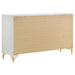 Lucia 4 & 5 Piece Bedroom Set King & Queen Beige & Grey - U&U Home Budget Furniture (Carteret, NJ)