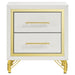 Lucia Nightstand - U&U Home Budget Furniture (Carteret, NJ)