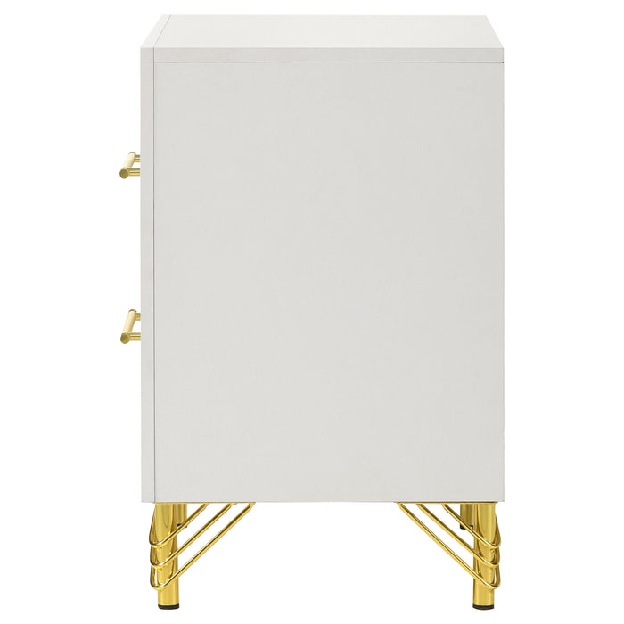Lucia Nightstand - U&U Home Budget Furniture (Carteret, NJ)
